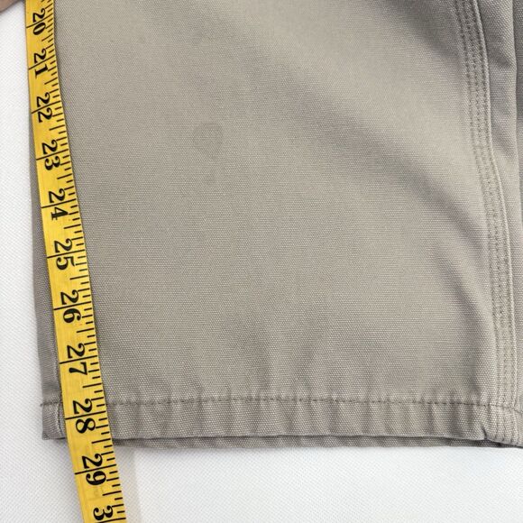 Wrangler Workwear Carpenter Pants Relaxed Khaki Tan Mens 36x28 - Picture 7 of 8